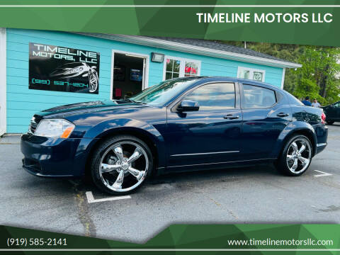 2013 Dodge Avenger for sale at Timeline Motors LLC in Clayton NC