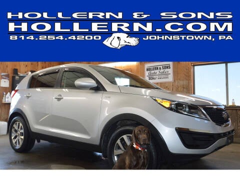 2016 Kia Sportage for sale at Hollern & Sons Auto Sales in Johnstown PA