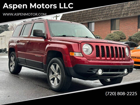 2016 Jeep Patriot for sale at Aspen Motors LLC in Denver CO