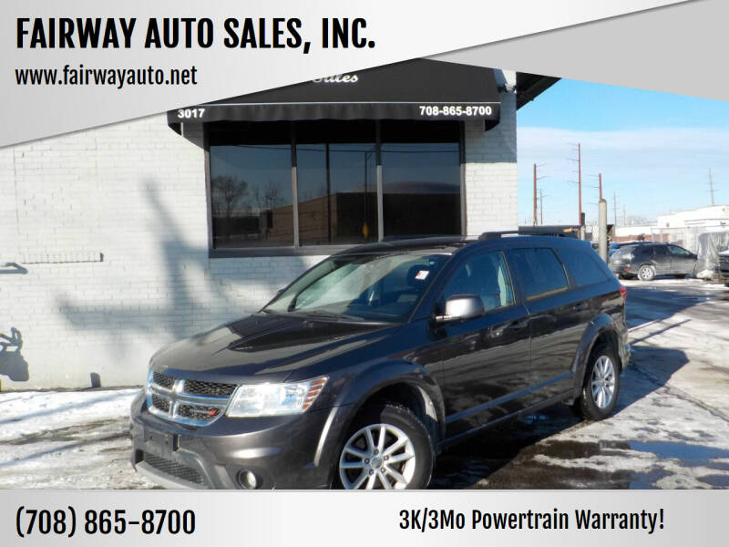 2016 Dodge Journey for sale at FAIRWAY AUTO SALES, INC. in Melrose Park IL