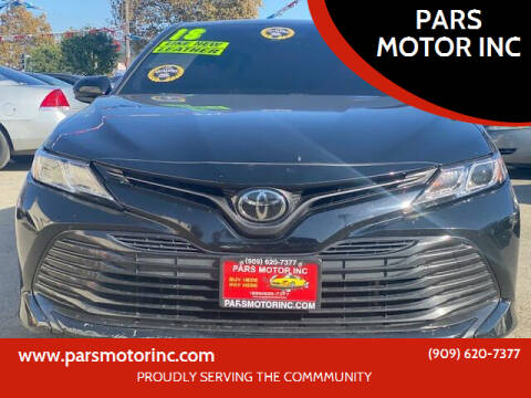 2018 Toyota Camry for sale at PARS MOTOR INC in Pomona CA