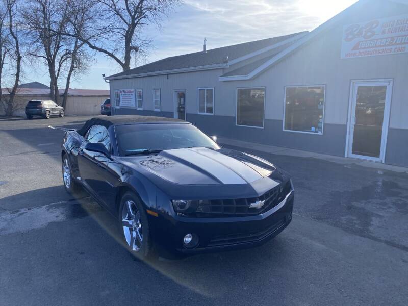 2012 Chevrolet Camaro for sale at B & B Auto Sales in Brookings SD