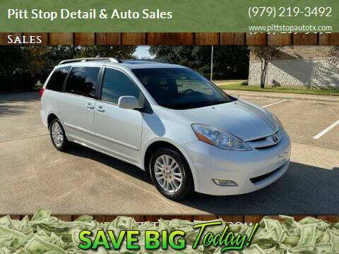 2009 Toyota Sienna for sale at Pitt Stop Detail & Auto Sales in College Station TX