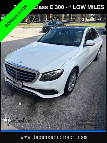2017 Mercedes-Benz E-Class E 300