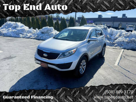 2016 Kia Sportage for sale at Top End Auto in North Attleboro MA