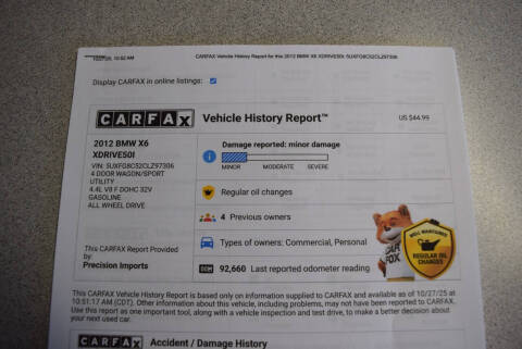 2012 BMW X6 xDrive50i