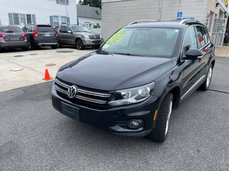 2013 Volkswagen Tiguan for sale at Quincy Shore Automotive in Quincy MA