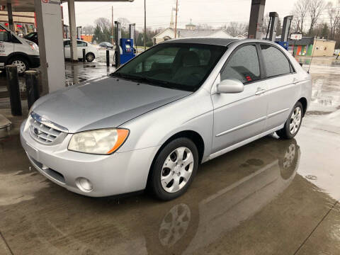 2006 Kia Spectra for sale at JE Auto Sales LLC in Indianapolis IN
