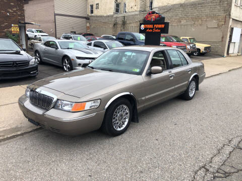 2001 Mercury Grand Marquis for sale at STEEL TOWN PRE OWNED AUTO SALES in Weirton WV