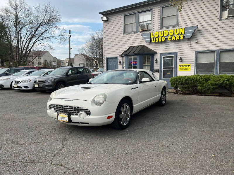 2003 Ford Thunderbird for sale at Loudoun Used Cars in Leesburg VA