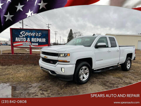 2016 Chevrolet Silverado 1500 for sale at Spears Auto and Repair in Cadillac MI