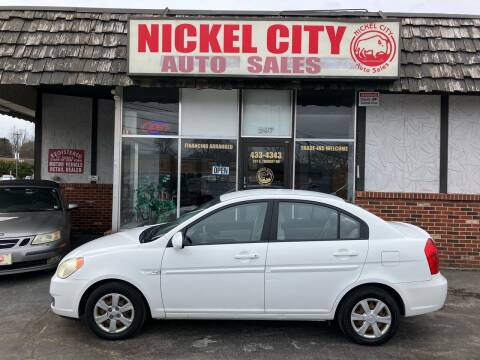 2007 Hyundai Accent for sale at NICKEL CITY AUTO SALES in Lockport NY