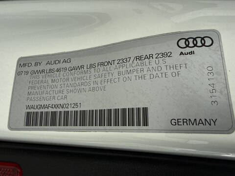 2019 Audi A4 Titanium 40 TFSI
