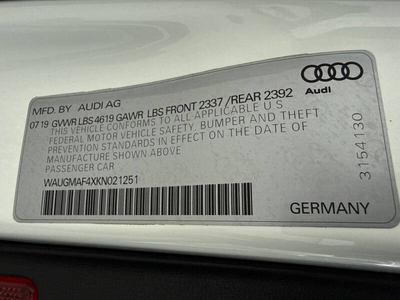 2019 Audi A4 Titanium 40 TFSI