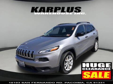 2017 Jeep Cherokee for sale at Karplus Warehouse in Pacoima CA