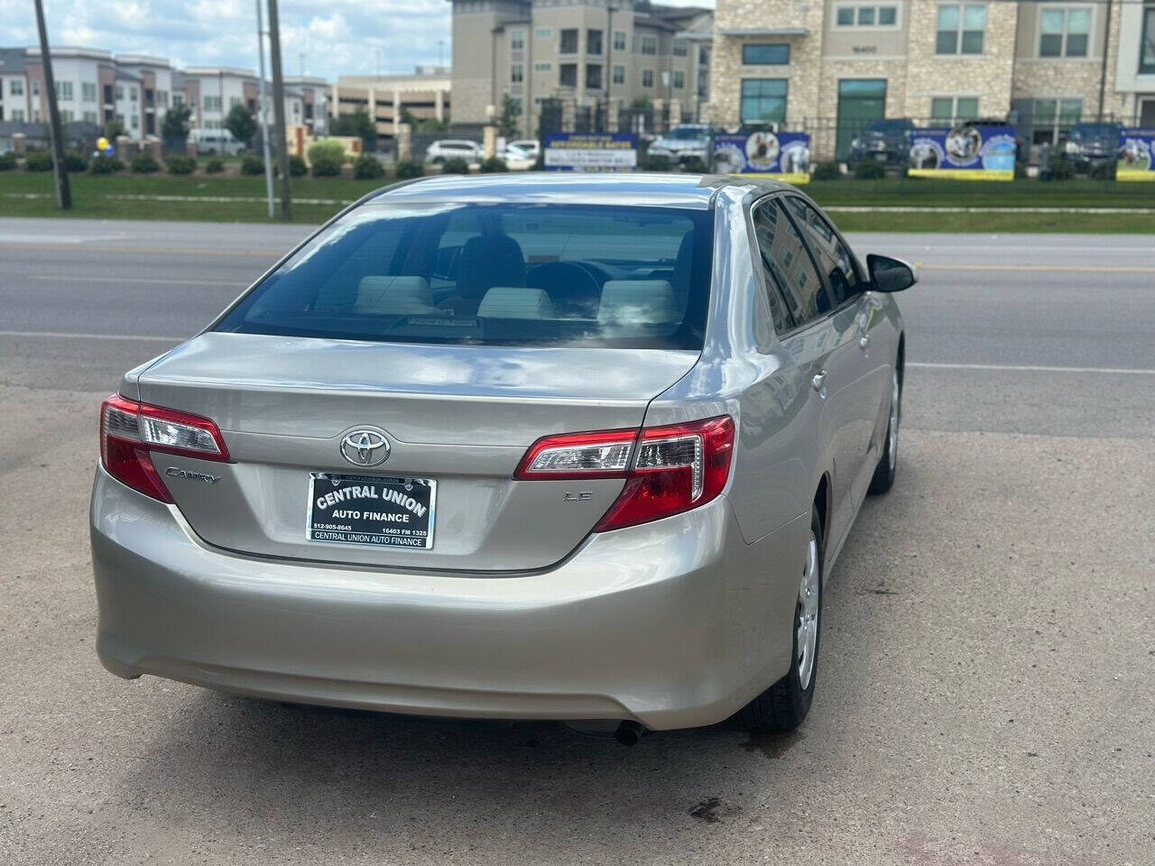 2013 Toyota Camry for sale at Central Union Auto Finance LLC in Austin, TX