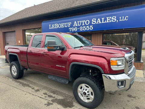 2017 GMC Sierra 2500HD for sale at LeBoeuf Auto Sales in Waterford PA