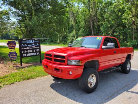 2001 Dodge Ram Pickup 2500 for sale at LMJ AUTO AND MUSCLE in York PA