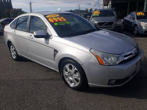 2008 Ford Focus for sale at Low Auto Sales in Sedro Woolley WA