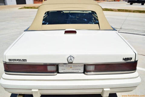 1986 Chrysler Le Baron Mark Cross Town and Country