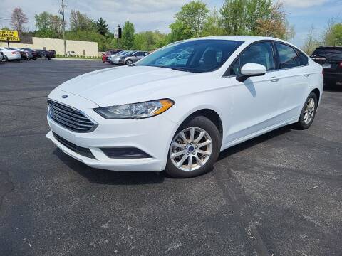2017 Ford Fusion for sale at Cruisin' Auto Sales in Madison IN