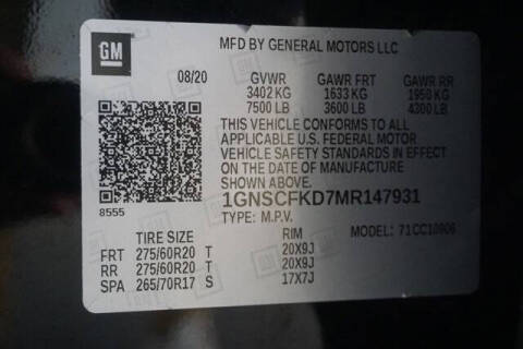 2021 Chevrolet Suburban Premier