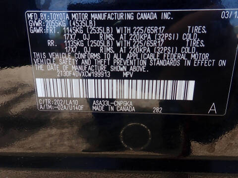 2012 Toyota RAV4 Limited