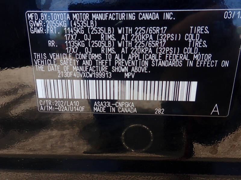 2012 Toyota RAV4 Limited