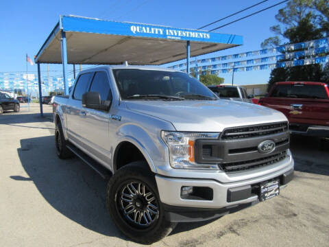 2018 Ford F-150 for sale at Quality Investments in Tyler TX