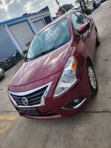 2019 Nissan Versa for sale at Tunniks Global Motors in Houston TX