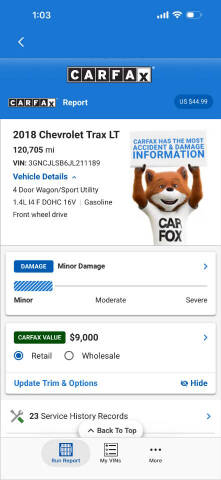 2018 Chevrolet Trax LT