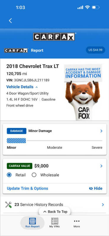 2018 Chevrolet Trax LT