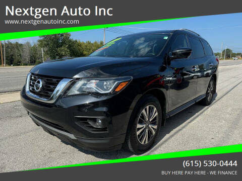 2017 Nissan Pathfinder for sale at Nextgen Auto Inc in Smithville TN