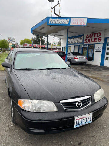 2002 Mazda 626 for sale at Preferred Motors, Inc. in Tacoma WA