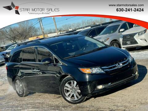 2015 Honda Odyssey for sale at Star Motor Sales in Downers Grove IL