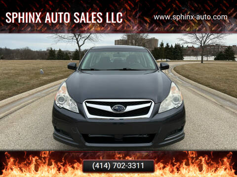 2011 Subaru Legacy for sale at Sphinx Auto Sales LLC in Milwaukee WI