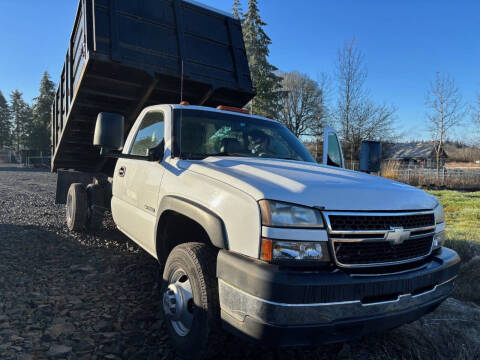 2007 Chevrolet Dump Truck High Side Dump Box for sale at DirtWorx Equipment - Trucks in Woodland WA