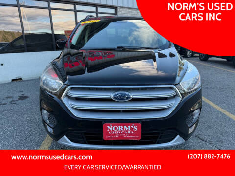 2018 Ford Escape for sale at NORM'S USED CARS INC in Wiscasset ME