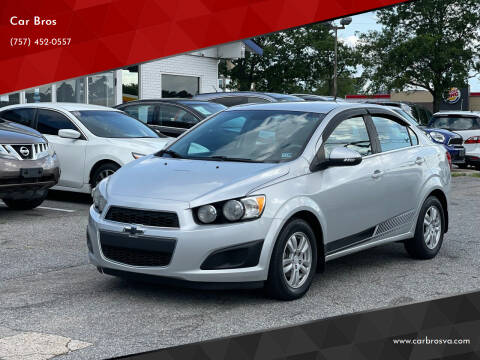 2013 Chevrolet Sonic for sale at Car Bros in Virginia Beach VA