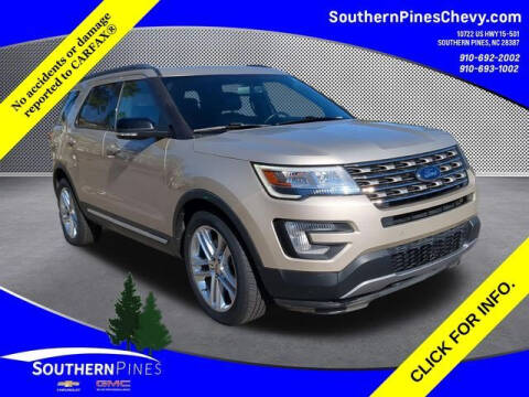 2017 Ford Explorer for sale at PHIL SMITH AUTOMOTIVE GROUP - SOUTHERN PINES GM in Southern Pines NC