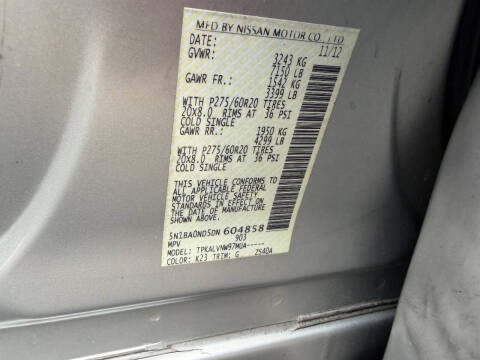 2013 Nissan Armada SL