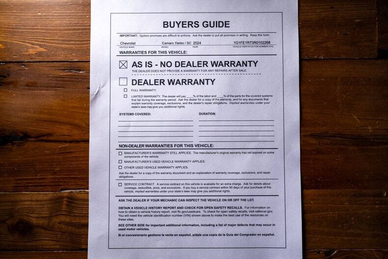 2024 Chevrolet Camaro