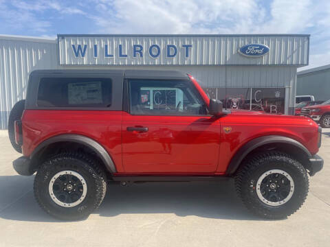 2023 Ford Bronco for sale at Willrodt Ford Inc. in Chamberlain SD