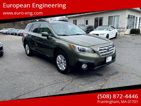 2015 Subaru Outback for sale at European Engineering in Framingham MA