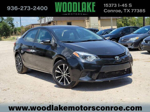 2014 Toyota Corolla for sale at WOODLAKE MOTORS in Conroe TX
