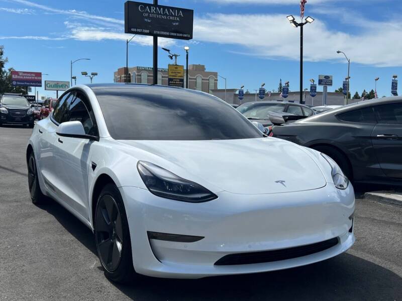 2021 Tesla Model 3 for sale at Carmania of Stevens Creek in San Jose CA