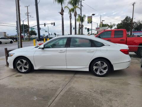 2018 Honda Accord for sale at E and M Auto Sales in Bloomington CA
