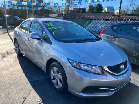 2013 Honda Civic for sale at Wilkinson Used Cars in Milledgeville GA