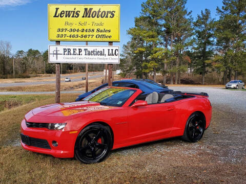 2015 Chevrolet Camaro for sale at Lewis Motors LLC in Deridder LA