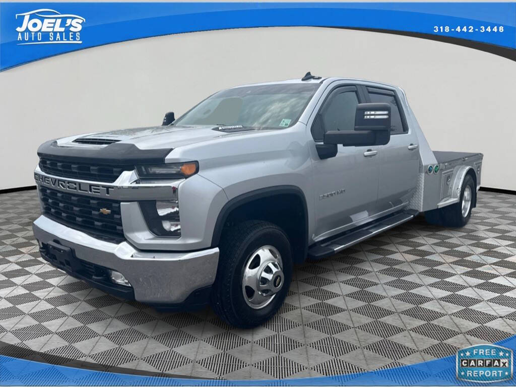 Silver 2021 Chevrolet Silverado 3500HD LT 1
